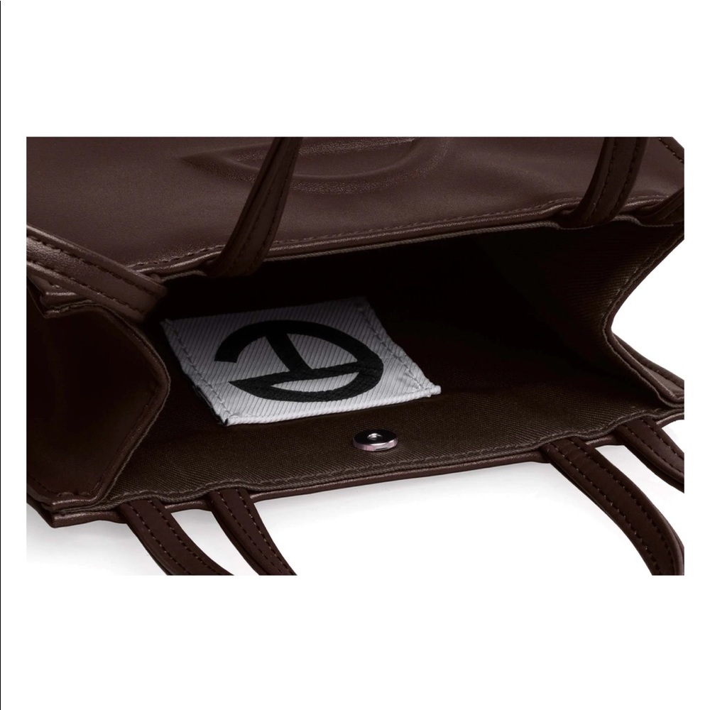 Telfar Shopping Bag (Chocolate Small) - Picture 4 of 4